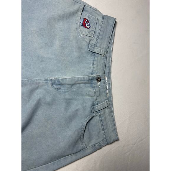 men’s size XL, light wash jeans NWT  at run  a smaller  look the measurement - Picture 10 of 15